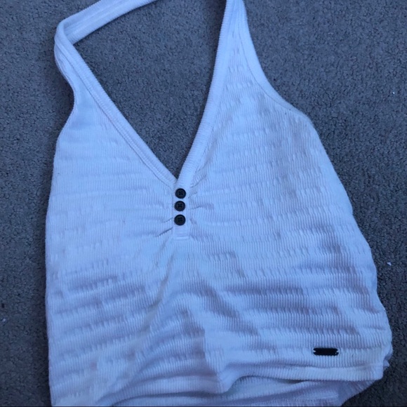 white scoop neck tank - Picture 2 of 2
